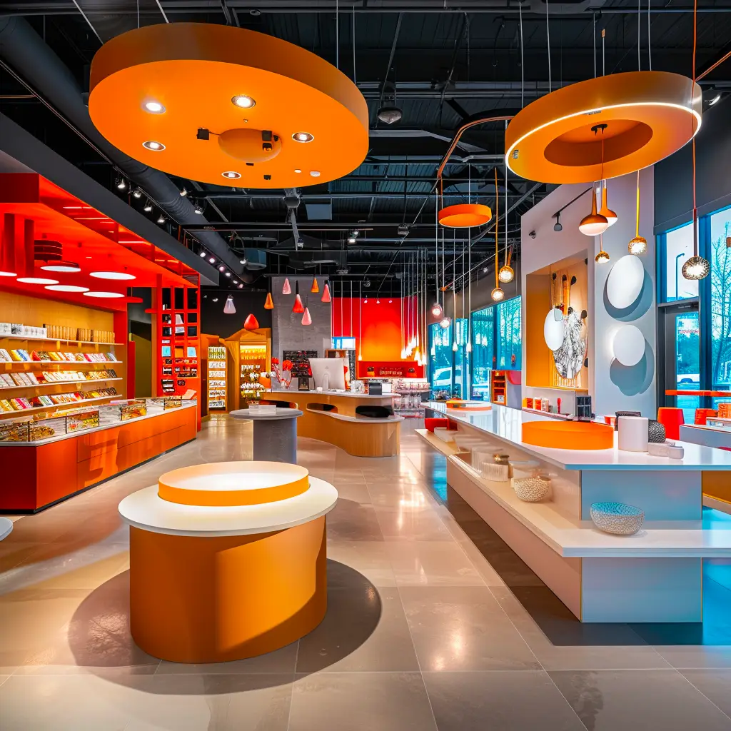Image représentant un magasin bien décoré